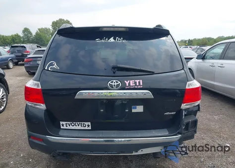 2012 Toyota Highlander Se V6 из США, поврежденный, VIN 5TDBK3EH6CS145452